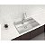 Cuba De Sobrepor Tramontina Design Collection Quadrum Flush 1C 70 Em Aço Inox Com Acabamento Acetinado - Imagem 2