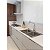 Cuba De Sobrepor Tramontina Design Collection Quadrum Flush Em Aço Inox Com Acabamento Acetinado 77X51 Cm Com 2 Cubas - Imagem 5