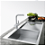 Misturador Monocomando Atlas Neo Pull Out Inox Fosco - 18097 - Imagem 4