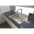 Cuba Tramontina Morgana 60 Fx Undermount Em Aço Inox Com Acabamento Escovado Com Válvula 69X49 Cm - Imagem 2