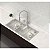 Cuba Tramontina Design Collection Quadrum 2.5 C 34 Em Aço Inox Com Acabamento Acetinado - Imagem 3