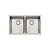 Cuba Tramontina Design Collection Quadrum 2C 34 Em Aço Inox Com Acabamento Acetinado - Imagem 1