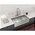 Cuba Tramontina Design Collection Quadrum Farm 2C 40 Com Acabamento Acetinado E 2 Cubas - Imagem 5