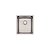 Cuba Tramontina Design Collection Quadrum 34 Em Aço Inox Com Acabamento Acetinado - Imagem 1