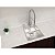 Cuba Tramontina Design Collection Quadrum 34 Em Aço Inox Com Acabamento Acetinado - Imagem 3