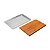 Kit Tábua + Bandeja Em Aço Inox Para Cubas Quadrum Design Collection - Imagem 1