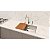 Tábua Quadrum De Bambu Tramontina Design Collection Para Cubas Quadrum - Imagem 2