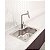 Cuba De Sobrepor Tramontina Morgana Compact 48 Fx Em Aço Inox Com Acabamento Escovado 55 X 42 Cm Com Válvula - Imagem 4