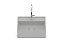 Cuba De Semi Encaixe 400X400 Com Mesa T10 Terra - A32722P070 - Imagem 4