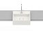 Cuba De Semi Encaixe 400X400 Com Mesa T10 Terra - A32722P650 - Imagem 2