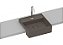 Cuba De Semi Encaixe 400X400 Com Mesa T10 Terra - A32722P660 - Imagem 1