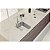 Cuba De Embutir Tramontina Dora 34 Bl R6 Em Aço Inox Escovado Com Válvula E Escape 34X40 Cm - Imagem 3