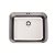 Cuba De Embutir Tramontina Dora 50 Bl R6 Em Aço Inox Escovado Com Válvula E Escape 50X40 Cm - Imagem 1