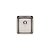 Cuba Tramontina Design Collection Quadrum 34 Undermount Em Aço Inox Com Acabamento Acetinado 34X40 Cm - Imagem 1