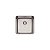 Cuba De Embutir Tramontina Design Collection Quadrum 40 U Em Aço Inox Com Acabamento Acetinado 40X40 Cm - Imagem 1
