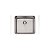 Cuba De Embutir Tramontina Design Collection Quadrum Undermount Em Aço Inox Com Acabamento Acetinado 45 U 45X40 Cm - Imagem 1