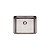 Cuba De Embutir Tramontina Design Collection Quadrum Undermount Em Aço Inox Com Acabamento Acetinado 50 U 50X40 Cm - Imagem 1