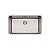 Cuba De Embutir Tramontina Design Collection Quadrum Undermount Em Aço Inox Com Acabamento Acetinado 70 U 70X40 Cm - Imagem 1