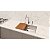 Cuba De Embutir Tramontina Design Collection Quadrum Undermount Em Aço Inox Com Dosador De Sabão E Tábua - Imagem 2