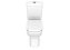 Bacia Com Caixa Com Botão Elevado, Assento Pp E Complementos De Instalação Debba Comfort - C329723023 - Imagem 1