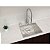 Grade Aramada Tramontina Design Collection Em Aço Inox Para Cubas Quadrum 50 - Imagem 2