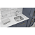 Tanque De Encaixe Tramontina Hera Compact 19 Em Aço Inox Escovado 40X35 Cm - Imagem 2