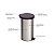 Lixeira Com Pedal Tramontina New Em Aço Inox Com Acabamento Polido 20 L - Imagem 3