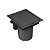 Lixeira De Embutir Com Sensor Tramontina Design Collection Next Black Matte Em Aço Inox Com Balde Plástico 5 L - Imagem 1