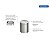 Lixeira Inox Tramontina Swing Com Acabamento Acetinado E Tampa Basculante 12 L - Imagem 2
