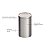 Lixeira Inox Tramontina Swing Com Acabamento Acetinado E Tampa Basculante 20 L - Imagem 2