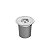 Lixeira De Embutir Tramontina Clean Round Em Aço Inox Com Balde Plástico 5 L - Imagem 1