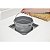Lixeira De Embutir Tramontina Clean Square Em Aço Inox Com Balde Plástico 5 L - Imagem 3