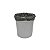 Lixeira De Embutir Tramontina Clean Square Em Aço Inox Com Balde Plástico 5 L - Imagem 6