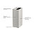 Lixeira Inox Tramontina Square Com Acabamento Acetinado 50 L - Imagem 3