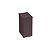 Lixeira Tramontina Luz Slim Swivel Em Aço Inox Com Acabamento Acetinado Black Matte 5,5 L - Imagem 1