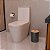 Lixeira Inox Tramontina Útil Black Matte Com Tampa De Bambu E Acabamento Acetinado 5 L - Imagem 2