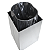 Lixeira Inox Luz Slim Tramontina Com Acabamento Acetinado 5,5 L - Imagem 3