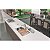 Canal Organizador Em Aço Inox Tramontina Para Sobrepor Com Acabamento Acetinado 60X18 Cm - Imagem 5