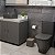 Lixeira Inox Luz Black Matte Com Tampa De Bambu Tramontina Com Acabamento Acetinado 4,5 L - Imagem 2