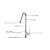 Monocomando Tramontina Design Collection Graceful Em Aço Inox - Imagem 2