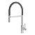 Torneira Tramontina Versatile Black Em Aço Inox Com Mangueira Flexível E Bica Giratória 360° - Imagem 1