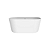 Banheira Gamboa Matt White - IM1007MW - Imagem 2