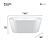 Banheira Gamboa Glossy White - IM1007GW - Imagem 3