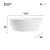 Banheira Itajaí Glossy White - IM1031GW - Imagem 3