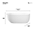 Banheira Maragogi Glossy White  - IM1028GW - Imagem 3