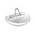 Lavatorio 455X360Mm Ravena/Izy-Branco - L.915.17 - Imagem 5