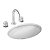 Cuba Embutir Univ Oval 400X300Mm-Branco - L.59.17 - Imagem 2