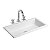 Cuba Sobrepor Retang 590X305Mm-Branco Nw - L.1070.17 - Imagem 1