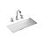 Cuba De Emb Retang 590X305Mm-Branco Nw - L.1071.17 - Imagem 2