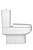 Kit Compl Bacia C/Cx Acopl Carrara-Br - KP.606.17 - Imagem 1